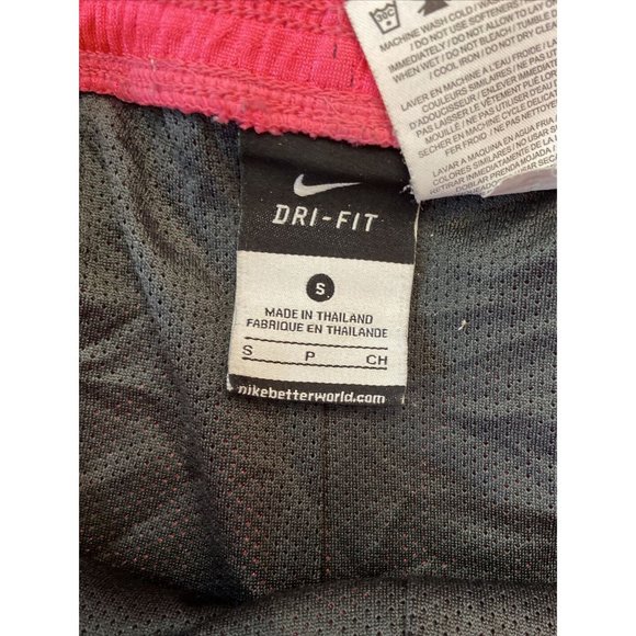 Nike Womens Shorts Adult Size Small Pink Dri-Fit Training Workout Gym - Picture 4 of 6